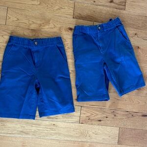 Carter's kid navy chino shorts size 10 2 pairs